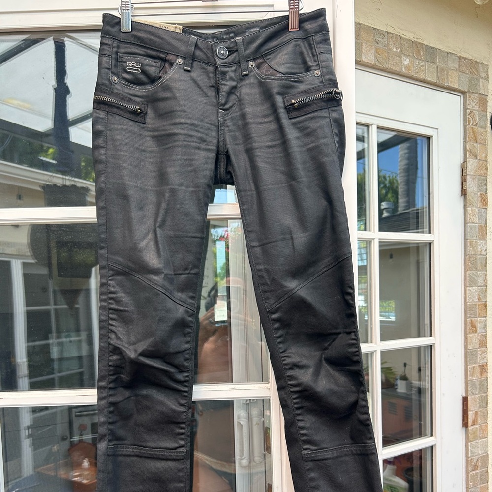 G star jeans 3301 wax washed jeans